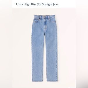 Abercrombie and Fitch 90’s Ultra High Rise Jean